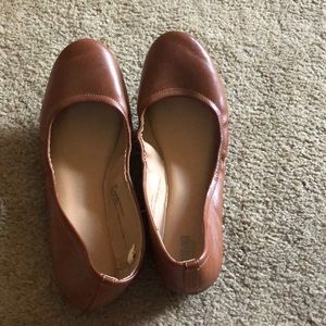 Mossimo Brown ballet flats